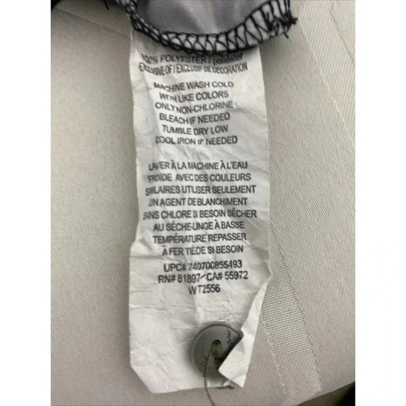 Ben Hogan Performance Men’s Polo XL Shirt Black Gray Purple Striped ￼ Pattern - Picture 5 of 7